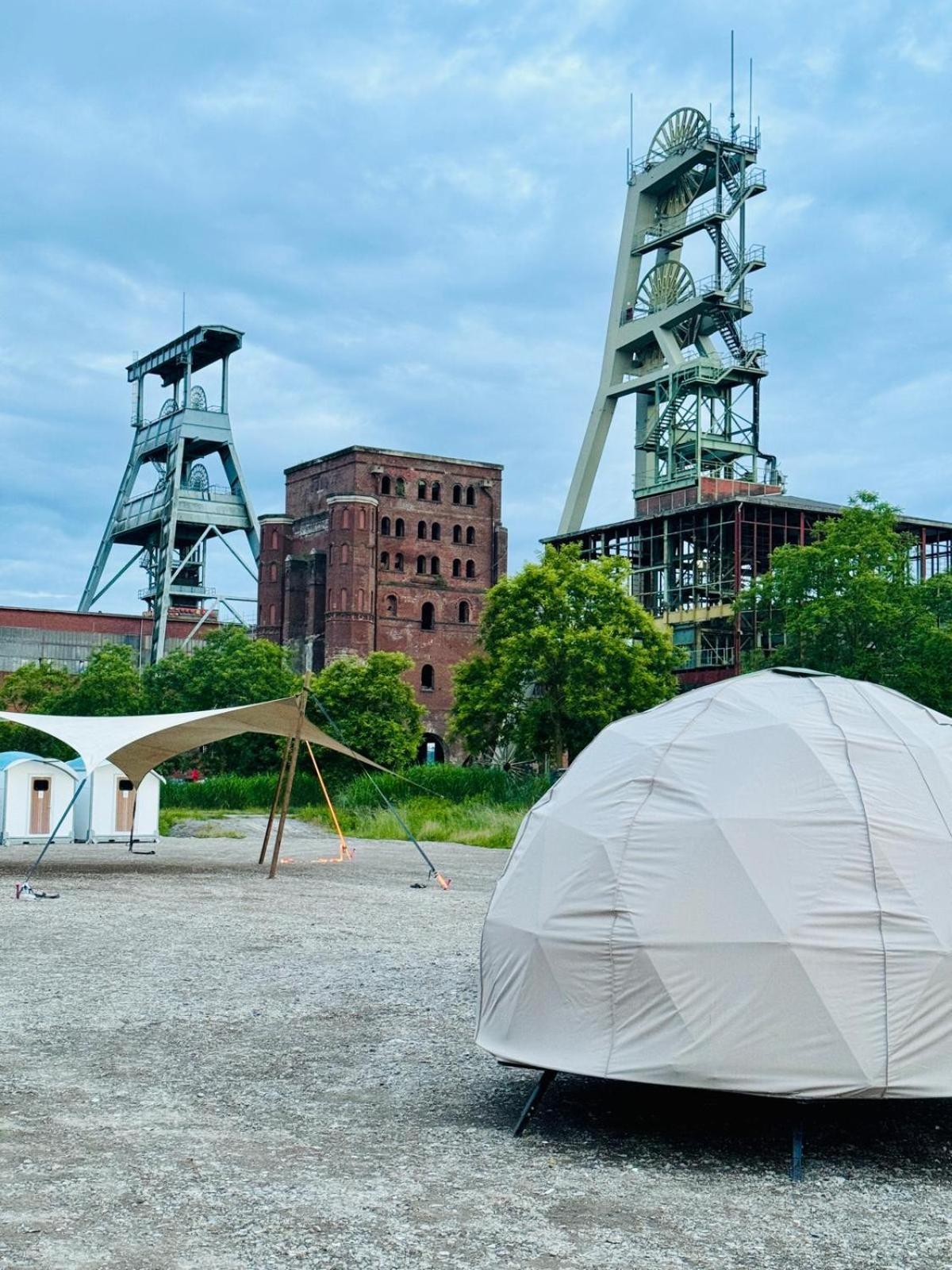 Glamping In Der Zeche Ewald Herten Herten  Luaran gambar